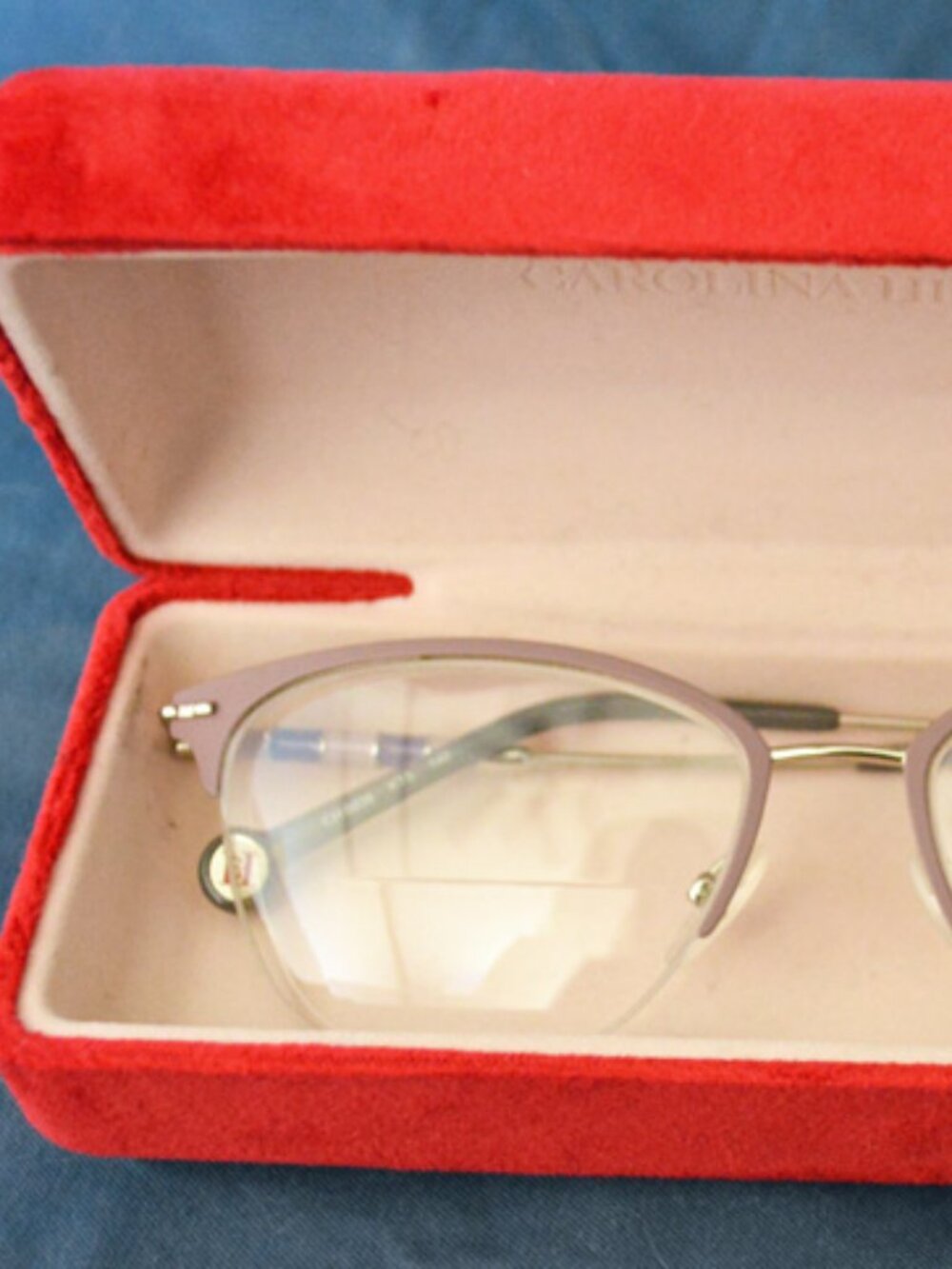 Carolina Herrera eyeglasses - CH 0038 KTS, Palladium Lilac, 54-17-140